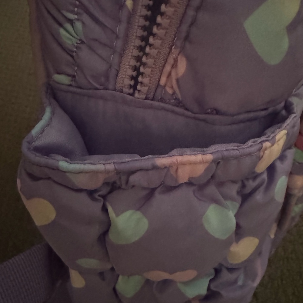 OMG accessories lavender Heart Kids Backpack - Picture 7 of 8